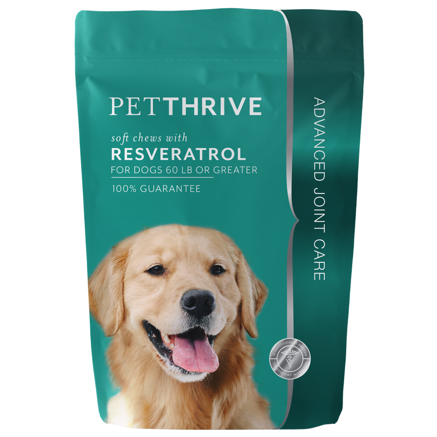 Petthrive® Soft Chews With Resveratrol - Large Breed