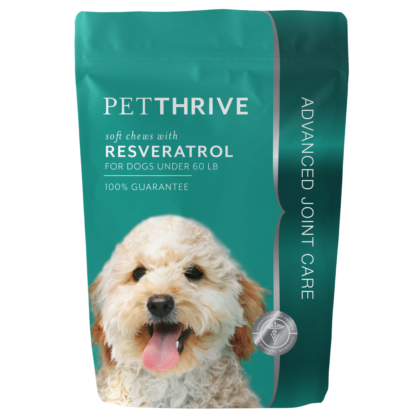 Petthrive Soft Chews With Resveratrol - Small Breed