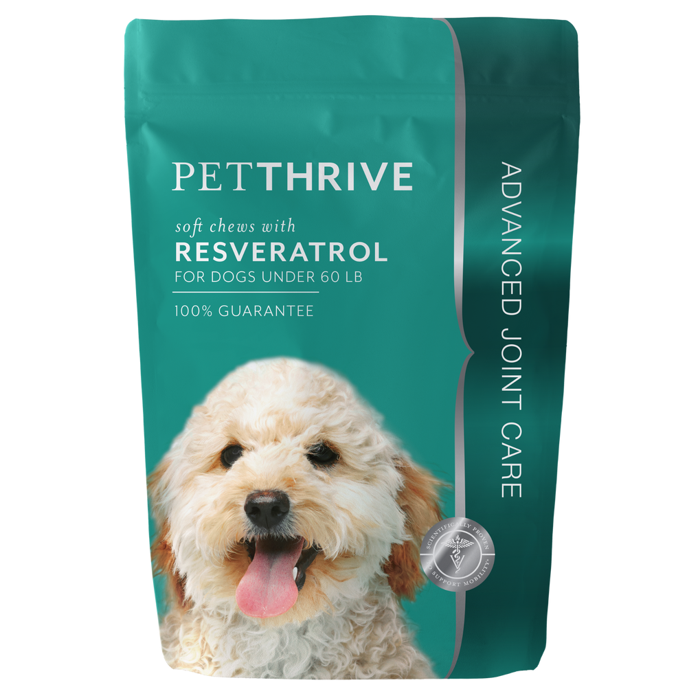 Petthrive Soft Chews With Resveratrol - Small Breed